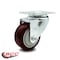 Service Caster 3.5 Inch Maroon Polyurethane Wheel Swivel Top Plate Caster SCC-20S3514-PPUB-MRN-TP2 - alternate 5